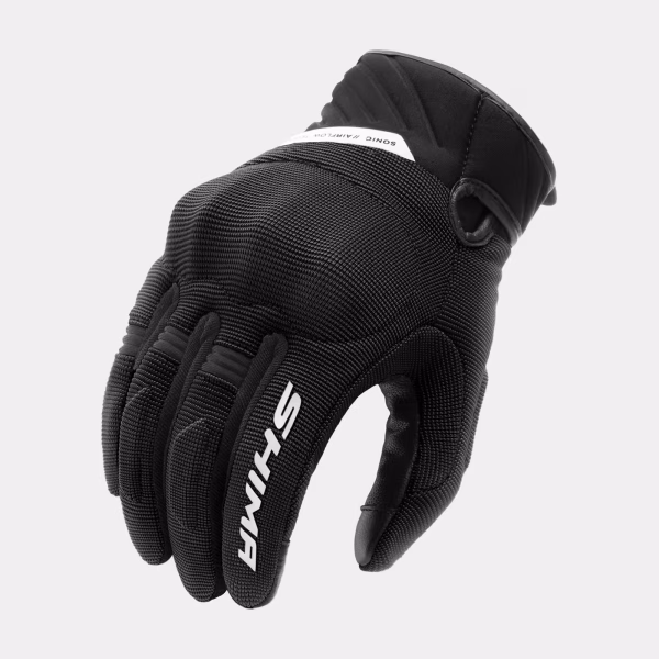 SHIMA_SONIC_GLV_MEN_BLACK-WHITE_FRONT